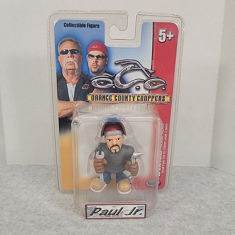 Orange County Choppers Paul Jr. Collectible Figure 5 Plus Toy‎ Zone